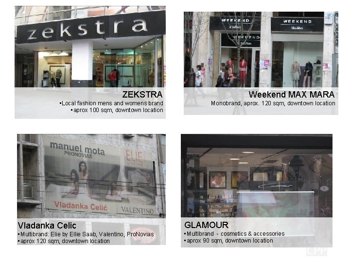 ZEKSTRA Weekend MAX MARA • Local fashion mens and womens brand • aprox 100