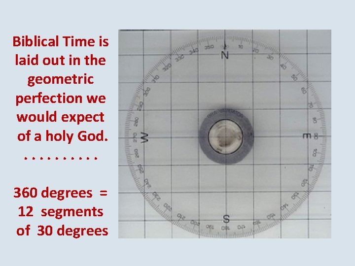 Biblical Time is laid out in the geometric perfection we would expect of a