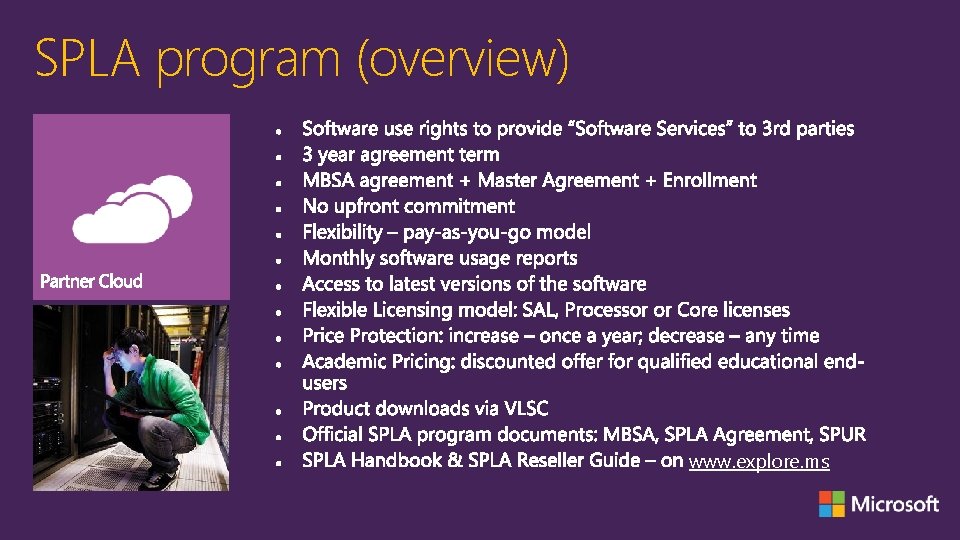 SPLA program (overview) www. explore. ms 