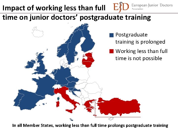 Impact of working less than full time on junior doctors’ postgraduate training Postgraduate training