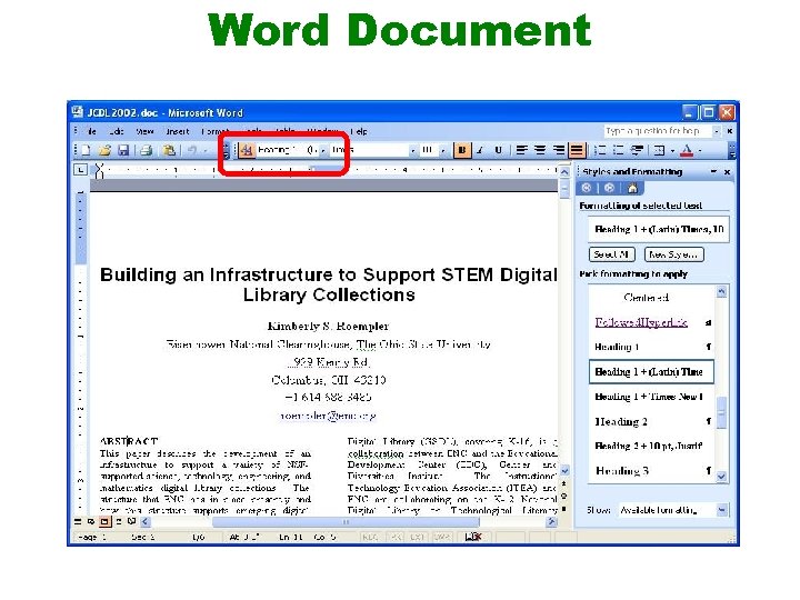 Word Document 
