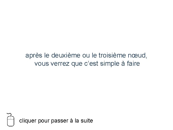 après ainsi le dedeuxième suite pourou leslenœuds troisième 3, 4, nœud, 5, 6 vous