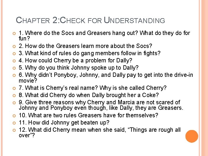 NOTEBOOK CHECK AND TEST ON MONDAY Rubric has