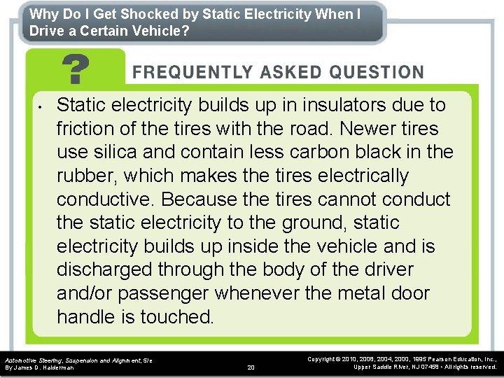 Why Do I Get Shocked by Static Electricity When I Drive a Certain Vehicle?