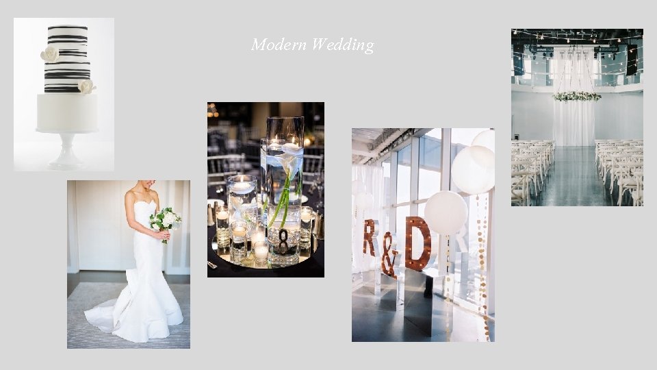 Modern Wedding 