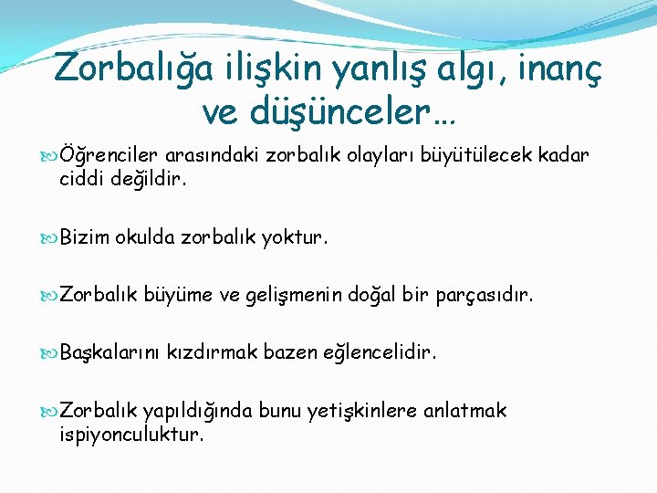 Zorbalığa ilişkin yanlış algı, inanç ve düşünceler… Öğrenciler arasındaki zorbalık olayları büyütülecek kadar ciddi