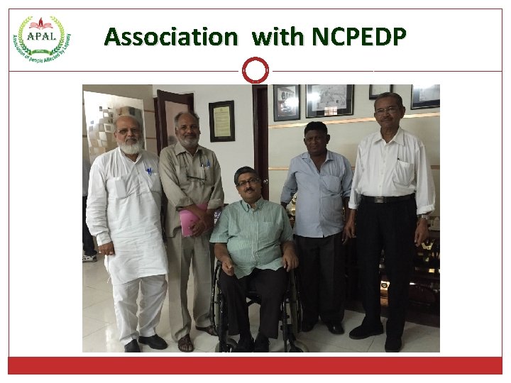 Association with NCPEDP 