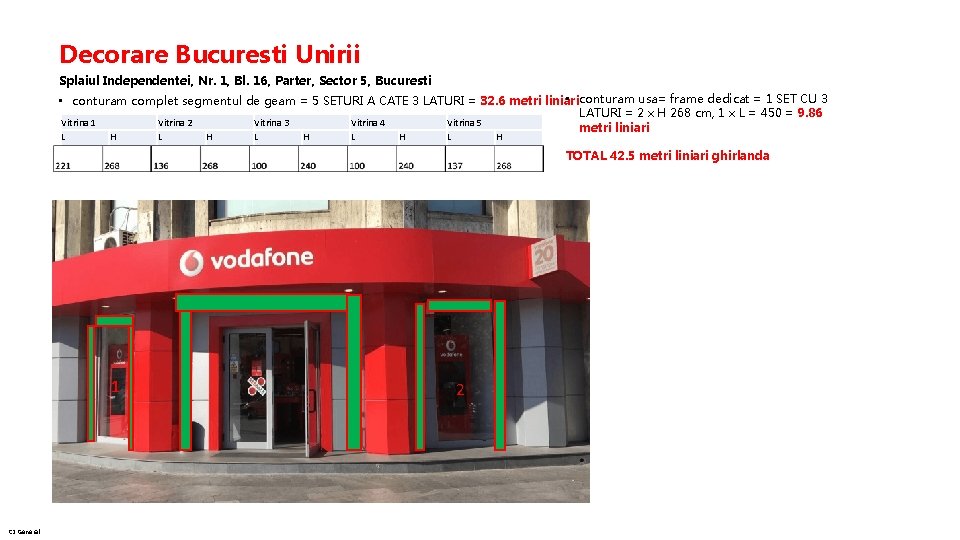 Decorare Bucuresti Unirii Splaiul Independentei, Nr. 1, Bl. 16, Parter, Sector 5, Bucuresti •