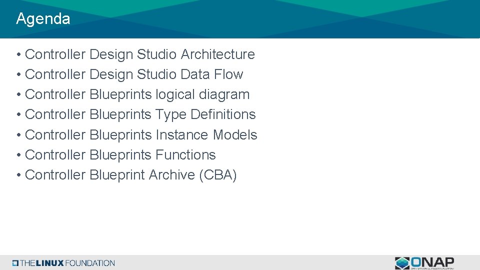 Agenda • Controller Design Studio Architecture • Controller Design Studio Data Flow • Controller