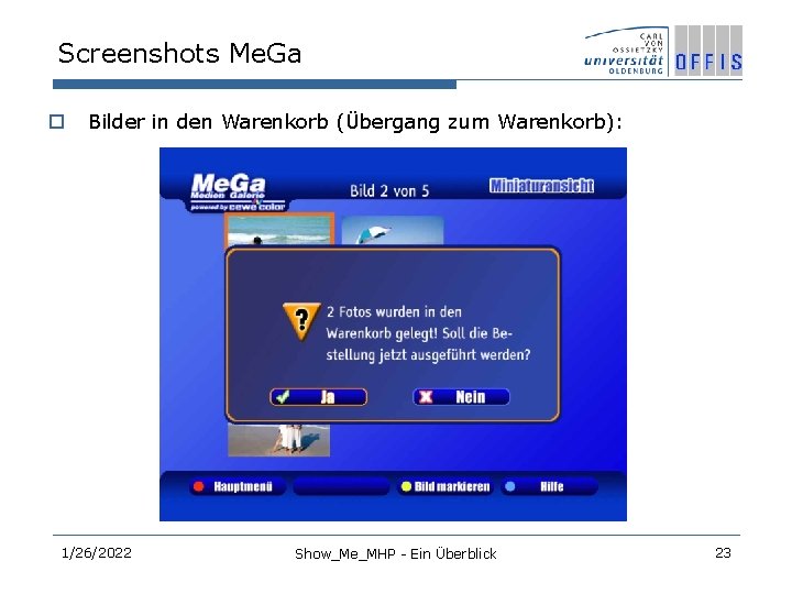 Screenshots Me. Ga o Bilder in den Warenkorb (Übergang zum Warenkorb): 1/26/2022 Show_Me_MHP -