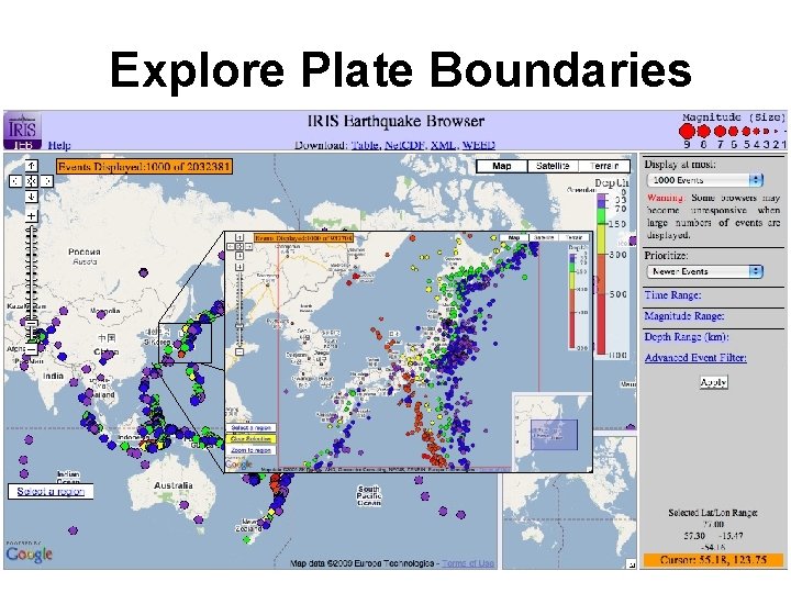 Explore Plate Boundaries 