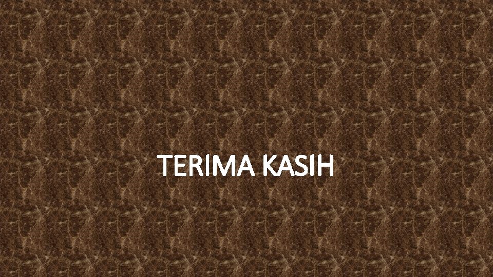 TERIMA KASIH 