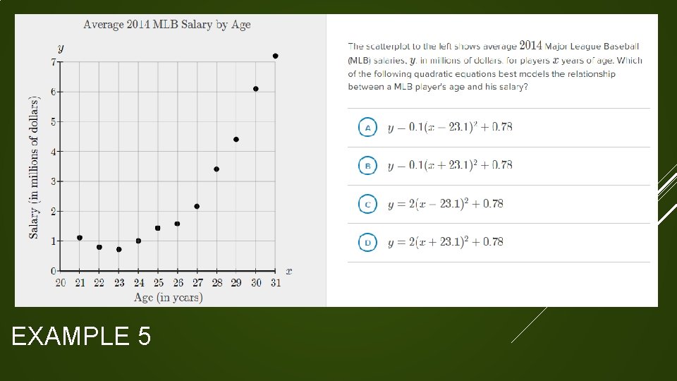 EXAMPLE 5  EXAMPLE 5