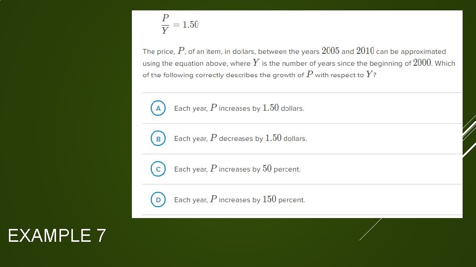 EXAMPLE 7  EXAMPLE 7