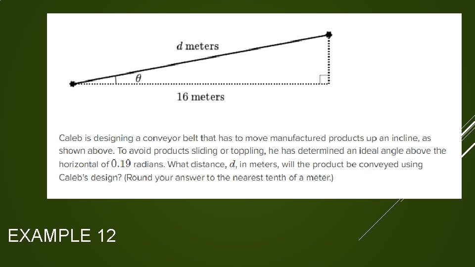 EXAMPLE 12  EXAMPLE 12