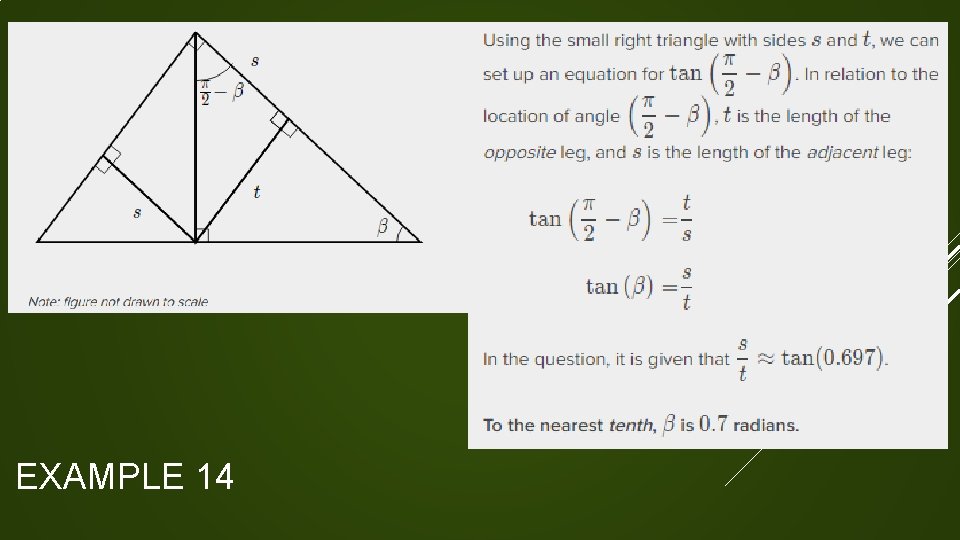 EXAMPLE 14  EXAMPLE 14