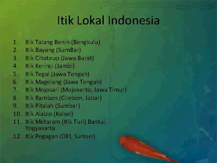 Itik Lokal Indonesia 1. 2. 3. 4. 5. 6. 7. 8. 9. 10. 11.