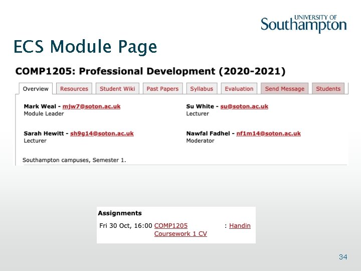 ECS Module Page 34 