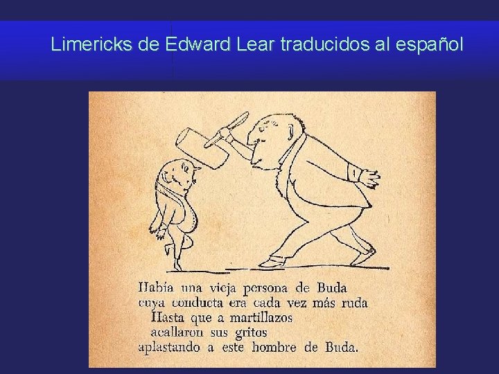 Limericks de Edward Lear traducidos al español 
