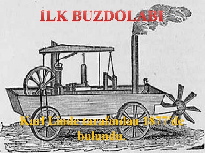 İLK BUZDOLABI Karl Linde tarafından 1877′de bulundu. 