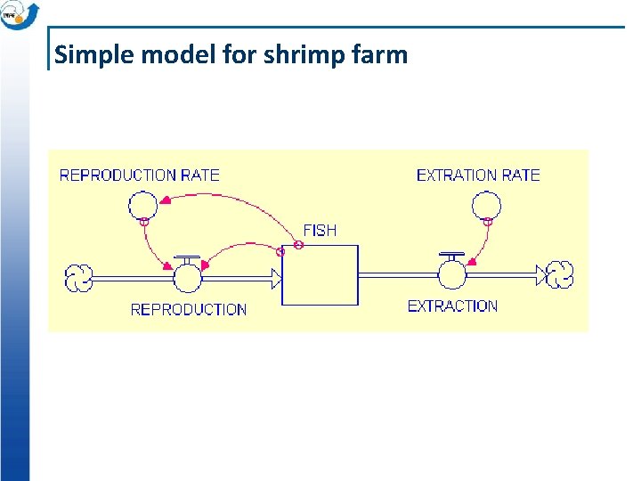 Simple model for shrimp farm 