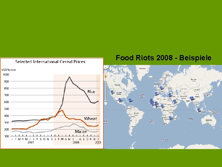 Food Riots 2008 - Beispiele 