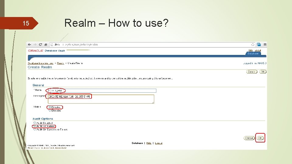 15 Realm – How to use? 