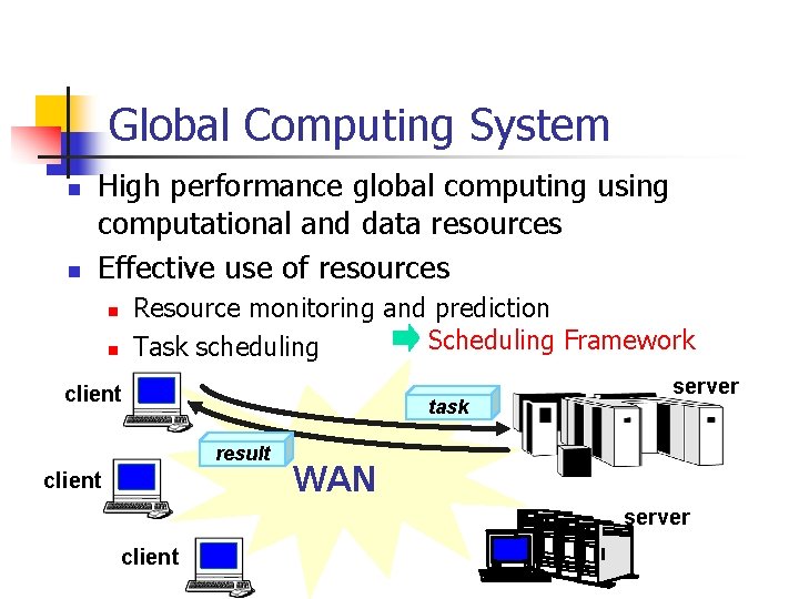 Overview of a Performance Evaluation System for Global