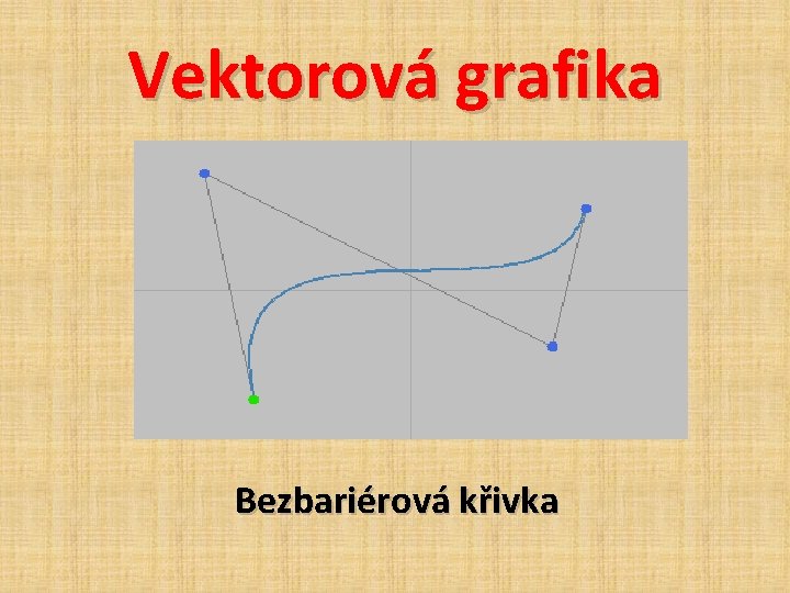 Vektorová grafika Bezbariérová křivka 