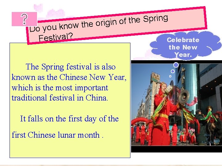 g n i r p S e h t f o in know the