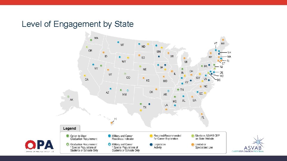 Level of Engagement by State 