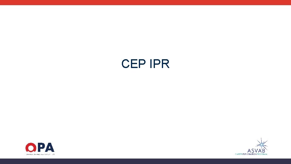 CEP IPR 