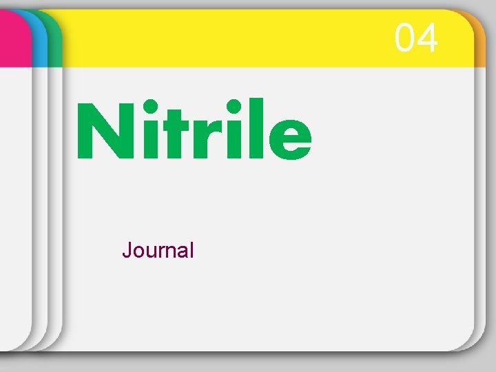 04 Nitrile Journal 