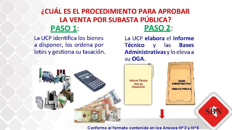 ¿CUÁL ES EL PROCEDIMIENTO PARA APROBAR LA VENTA POR SUBASTA PÚBLICA? PASO 2: PASO