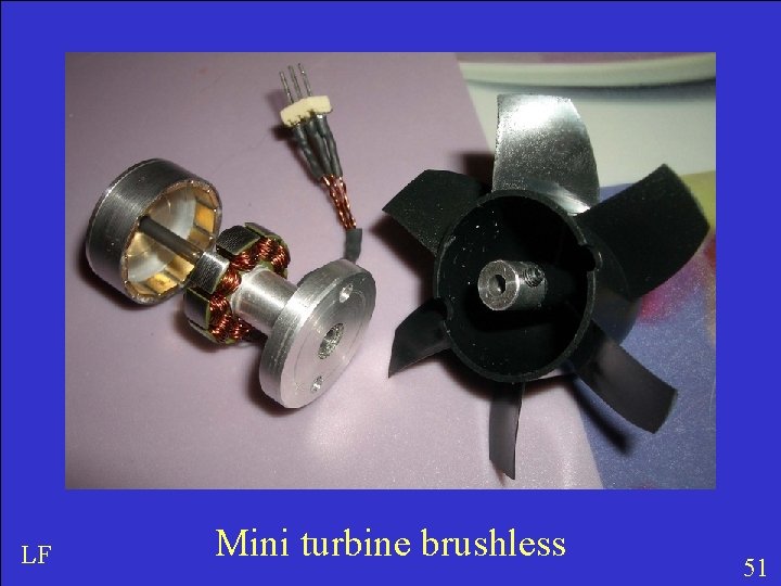 LF Mini turbine brushless 51 