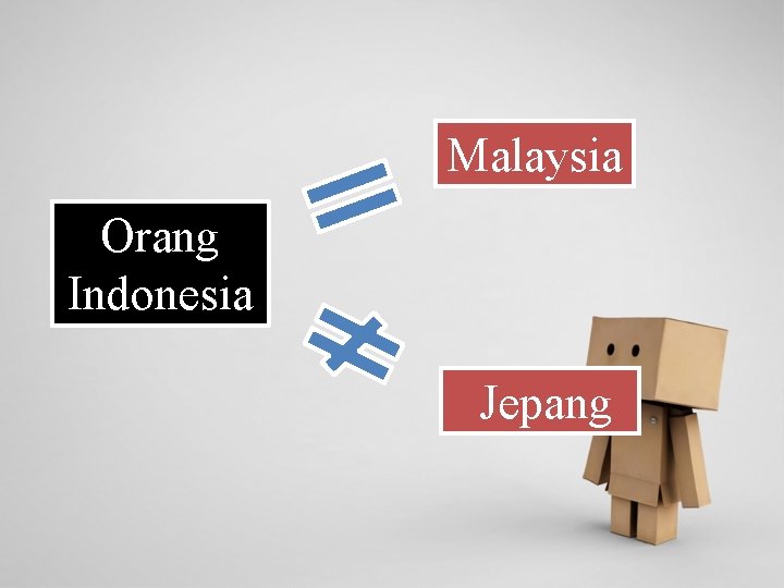 Malaysia Orang Indonesia Jepang 