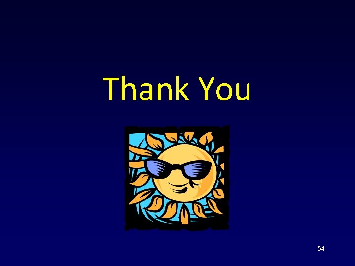 Thank You 54 