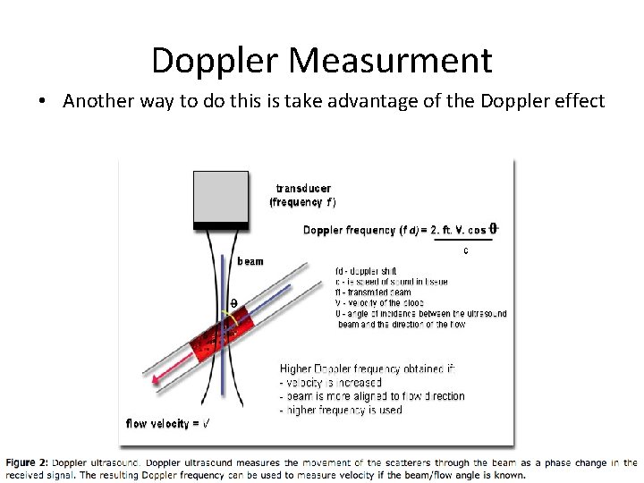 Doppler Measurment • Another way to do this is take advantage of the Doppler