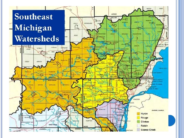 SE MI WATERSHEDS 
