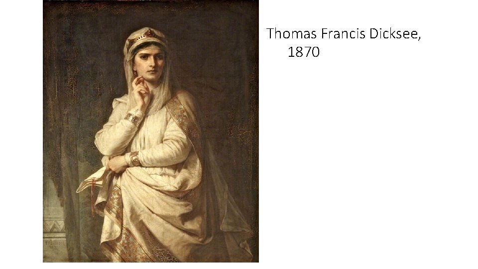 Thomas Francis Dicksee, 1870 