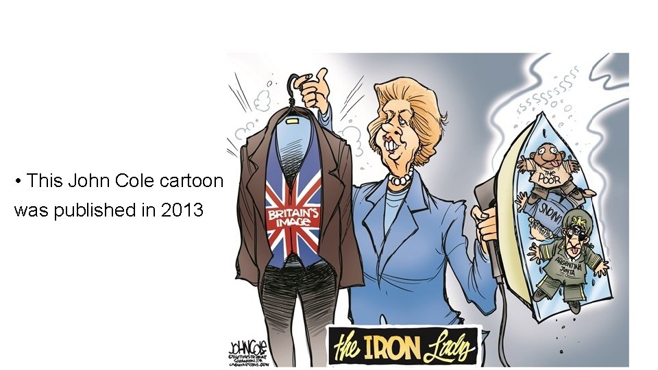  • This John Cole cartoon was published in 2013 