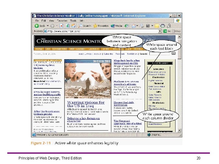Principles of Web Design, Third Edition 20 