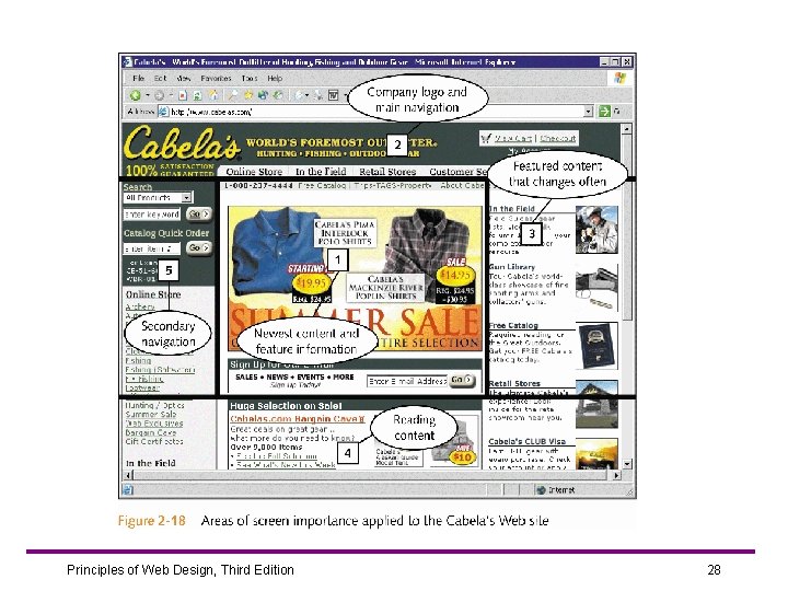 Principles of Web Design, Third Edition 28 