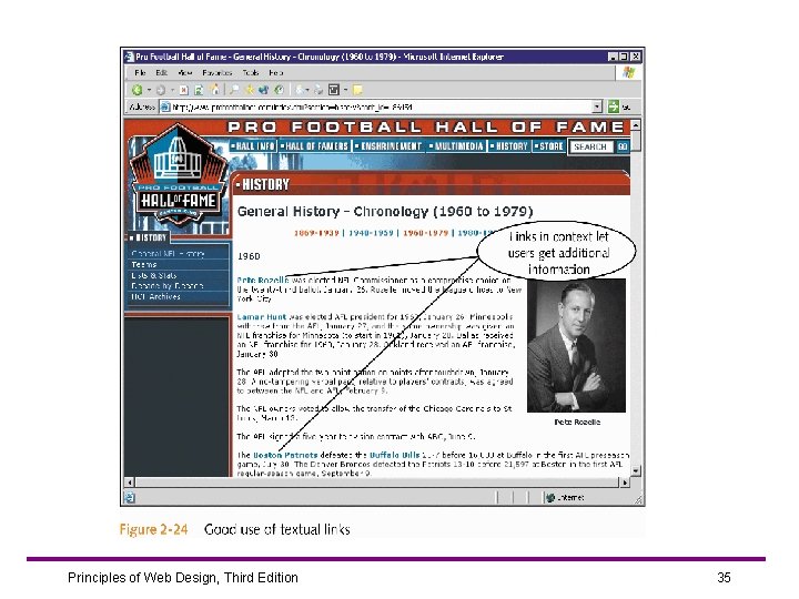 Principles of Web Design, Third Edition 35 