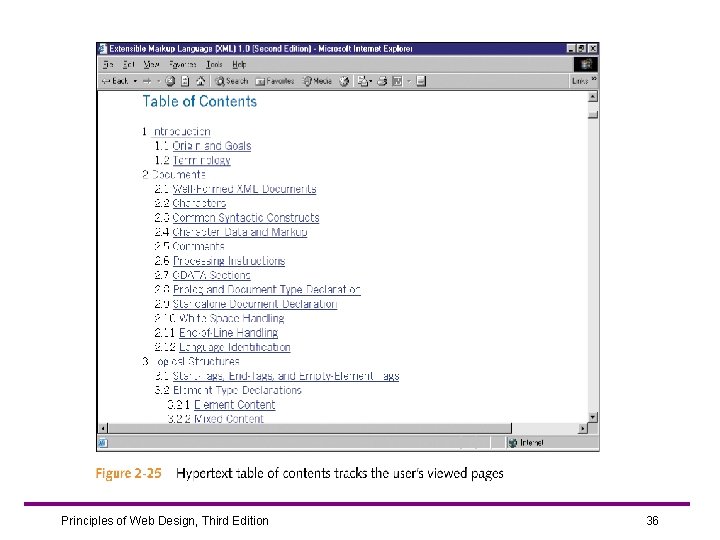 Principles of Web Design, Third Edition 36 
