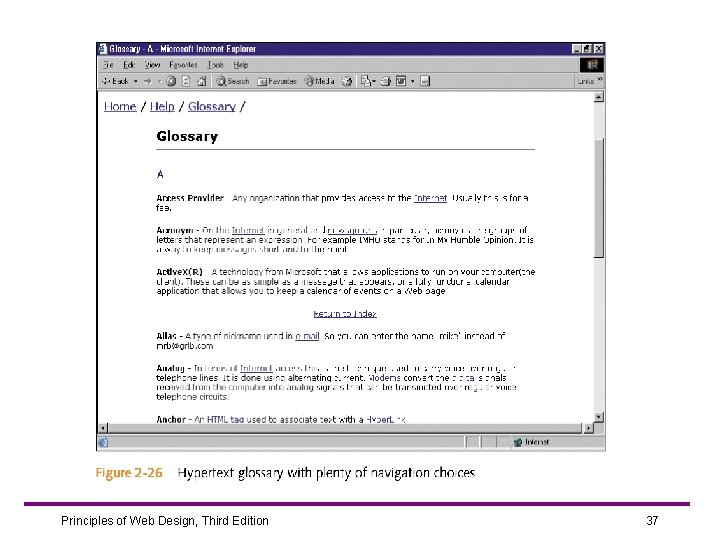 Principles of Web Design, Third Edition 37 
