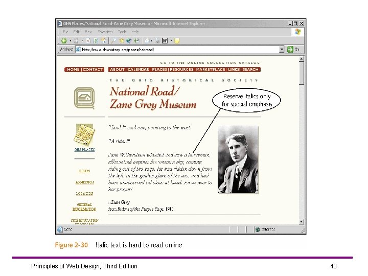 Principles of Web Design, Third Edition 43 