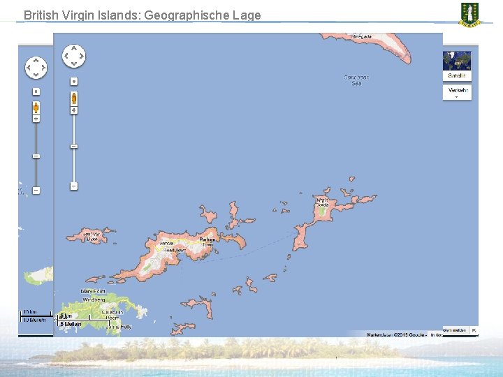 British Virgin Islands: Geographische Lage 