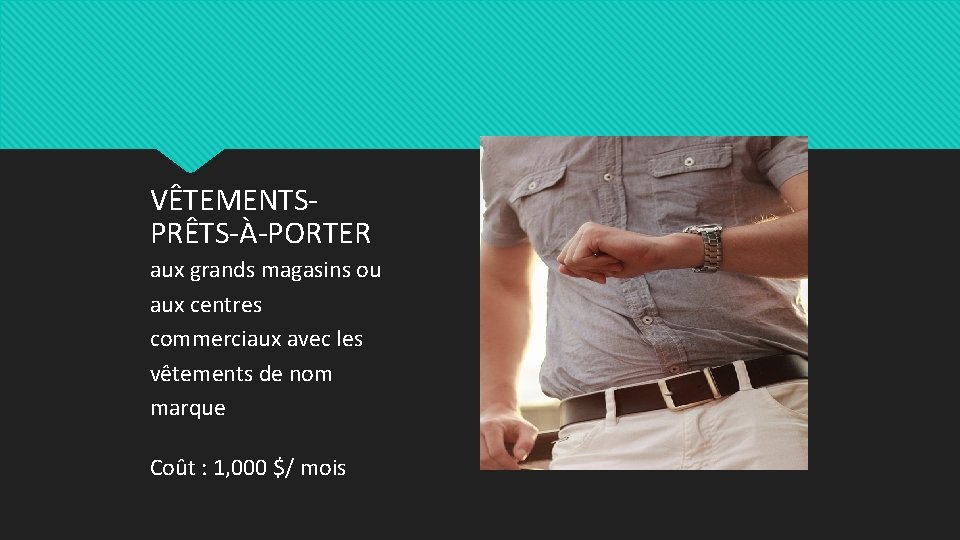 VÊTEMENTSPRÊTS-À-PORTER aux grands magasins ou aux centres commerciaux avec les vêtements de nom marque