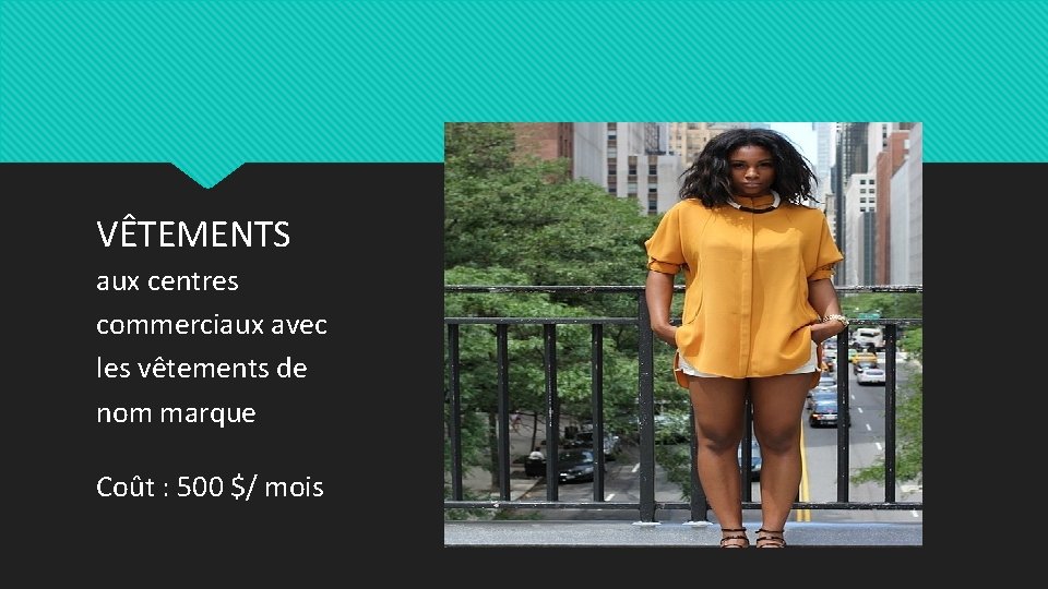 VÊTEMENTS aux centres commerciaux avec les vêtements de nom marque Coût : 500 $/